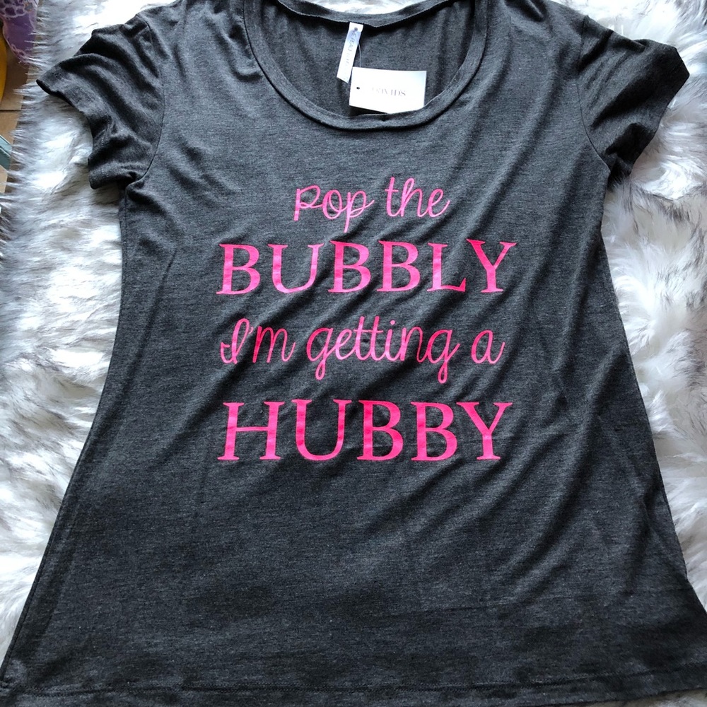 Bride-to-be engagement Shirt NWT M